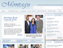 Tablet Screenshot of montagu.org.za